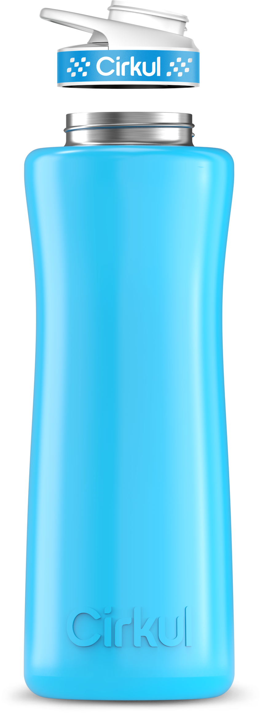 Custom 42oz. Stainless Steel Bottle & Comfort Grip Lid